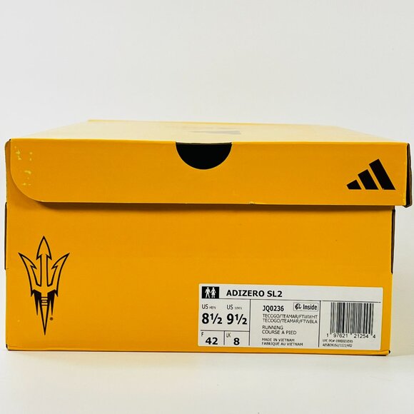 Adidas Adizero SL2 \'Collegiate Pack - Arizona State\' JQ0236 size 8.5